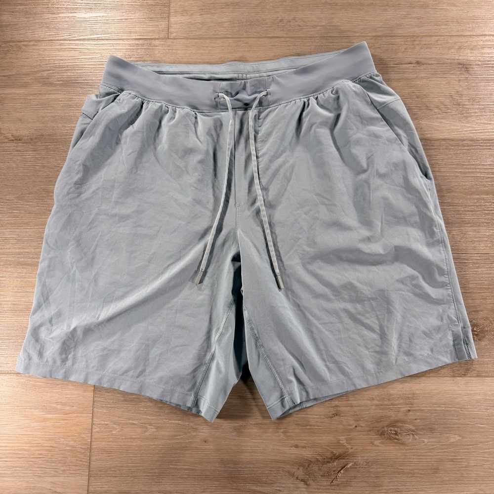 Lululemon THE Short Pale Blue   XL 9" inseam Linerless Athletic